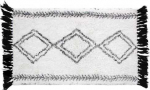 Douceur d`Interieur BOHEMIANA RUG - Freya WHITE 50x80