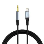Vipfan L05 Lightning kuni mini-jack 3,5 mm AUX kaabel, 1 m (hall)
