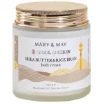 MARY AND MAY Shea vid ja riisikahuni keem kreem - Keemkreem 250ml