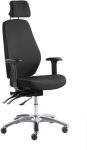 Toplux Optimum Z kontoritool, must (Optimum Z black)