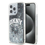 DKNY DKHCP14XLBNAEK iPhone 14 Pro Max 6.7" tarna/must kvakott Liquid Glitter Big Logo