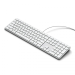 Juatahtlusklaviatuur USB A/USB C QWERTY Dual (Mac/Windows) Satechi Slim LX3 juhtmoodel hbedane
