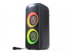 SHARP PS-949 BT Boombox USB/AUX valgussari must