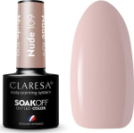 Claresa Soak Off UV/LED Nude hybryidlakker 109 5g