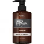 KUNDAL Mesike ja makadamia prlamustooniline roosapommiline greibi looduslik ampoon 500ml