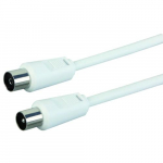 Schwaiger Antennikabel 90 dB IEC-Ste - Bu 5m Valge