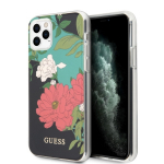 GUESS GUHCN65IMLFL01 iPhone 11 Pro Max tarny/must N1 Flower Collection