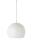 Frandsen Ball Pendant riippuvlamp, 18 cm, mattvalge (100194)