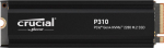 CRUCIAL SSD||P310|2TB|M.2|PCIe Gen4|NVMe|3D NAND|Kirjutuskiirus 6000 MBytes/sec|Lugemiskiirus 7100 MBytes/sec|TBW 440 TB|CT2000P310SSD5