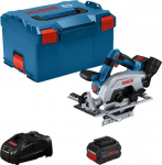 Bosch GKS 18V-57-2 L PROFESSIONAL 16.5 cm Black, Blue, Silver 5000 RPM