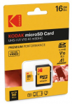 Kodak mSD 16GB UHS-I U1 V10 A1 Premium EKMSDM16GHC10K