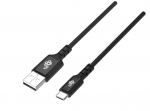 TB Kaabel USB-USB C 2m silikoonmust kiirlaadimine