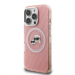 Karl Lagerfeld IML K AND CH Headmrgid Korduv Logo MagSafe Kaas Apple iPhone 16 Pro Max