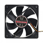 Scythe Kama Flex 1500 rpm ventilaator, must
