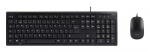 Deltaco TB-700 klaviatuur. Hiir kaasas. Office USB Nordic Black
