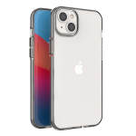 Hurtel Spring Case iPhone 14 Plusi silikoonkorpus raamiga, mustSpring Case iPhone 14 Plusi silikoonkorpus raamiga, must