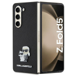 Karl Lagerfeld KLHCZFD5SAKCNPK Z Fold5 F946 kva kohver tarna/must Saffiano Karl AND Choupette Pin