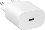 SAMSUNG 25W Quick Charger, USB-C Quick Charger, White