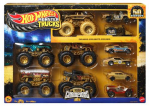 Hot Wheels Monster Trucks Trophy Champions Collection, 5 1:64 skaala mnguautod AND 6 metallksitd