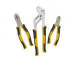 ST. DYNA/CONTROL GRIP PLIERS SET of 3 UNIVERSAL/SIDE/ADJUSTABLE