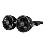Amio Autode peatustel toetavateks isteametideks meldud ventilaator koos USB-laadijaga 2x4" 12V