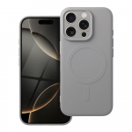 SILICONE MAG COVER case compatible with MagSafe for IPHONE 16 Pro titanium