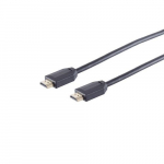 S/CONN 10-40055 HDMI kaabel 5 m HDMI tp A (Standard) Must