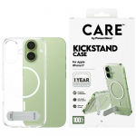 PanzerGlass CARE etui Feature'iga, statiiviga ja MagSafe'iga iPhone'ile 17, lbipaistev