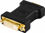 Deltaco DVI-VGA adapter, must vrv