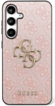 GUESS kest SAMSUNG S25 FE GUHCS25FE4GMGPI (nahkimitatsioon 4G metalllogo) roosa