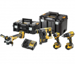 DeWalt KOMBO KOMPLEKT 18V DCK429P3T (DCD805, DCG405, DCH273, DCF850) 3x5.0Ah