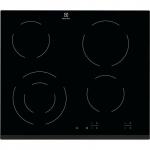 Electrolux HOC620F must sisseehitatud keraamiline pliit 4 tsooniga