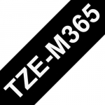 BROTHER TZE-M365 silttegemise lind White on black