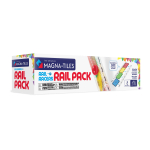 Magna-Tiles Rail Racers Rail Pack magnetite ehituskomplekt, 8 osa (90465)