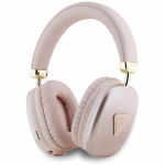 GUESS Bluetooth krvaklapid 5.3 Metallic Triangle Logo roosa