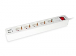 Equip CEE7/7 90 Steckdosenleiste 5x Schuko + 2x USB-A + Switch