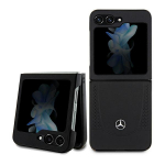 Mercedes MEHCZF5ARMBK Z Flip5 F731 tsarny/must kvakaaneline nahk Urban