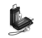 UGREEN 50283 USB-C-st USB-A-sse suunajaadapter / must