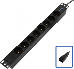 Lanview POWER STRIP 19"" C20 - 8 WAY OUTLET PORT