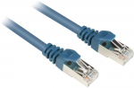 Sharkoon RJ45 CAT.6 SFTP 0,25m Blue