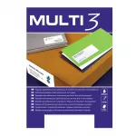 Multi 3 Uzlmes MULTI 3 ar izmru 70x25.4mm, 100 loksnes