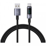 USAMS Kabel Sufeng seeria US-SJ673 66W 6A Kiirlaadimine USB-C do USB-A 1.2m hall