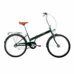 Folding bicycle ROMET Jubilat Classic, 24" green