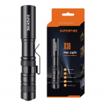 Superfire X18 taskulamp, 55 lm, 5 W, 5 reiimi, 38 m
