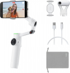 Insta360 Flow 2 Pro AI Tracker Bundle gimbaali lypuhelimelle, valkoinen (CINSABQB_6)