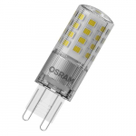 Osram LED-pirn kapslihglaamp, pinn 40, G9, 4W, 2700 K, 470 lm, hmardatav, soe valge.