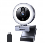 UGREEN Wabcam 2K 30FPS LED backlight, Built-in microphone
