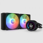 NZXT Kraken Elite 240 RGB Protsessoriga kik-hes vedelikjahuti 12 cm Must 1 tk