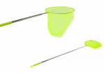 LEAN Toys Butterfly Net Insect Folding Telescopic 85 cm Yellow