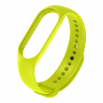 Riff Silicone strap for Xiaomi Mi Band series 3 / 4 / 5 / 6 / 7 Lime green